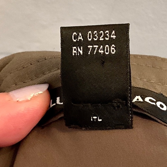 Club Monaco Skirt Column Pleated Tan Beige Olive Green Wool blend Lined Sz 4 - Picture 16 of 16